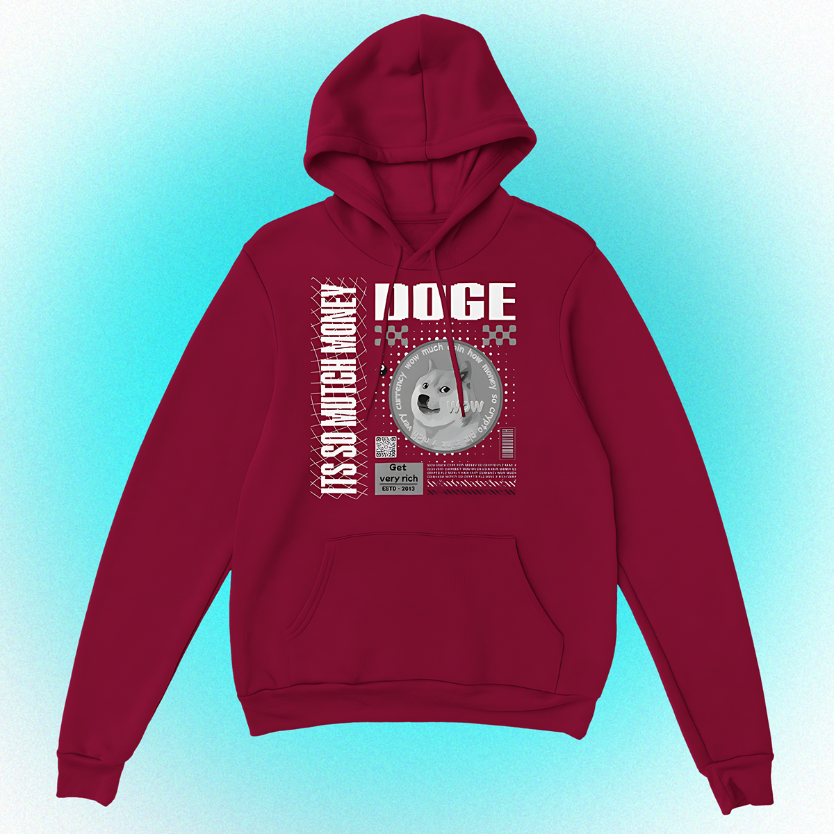 Hoodie "HOLD Doge" Unisex