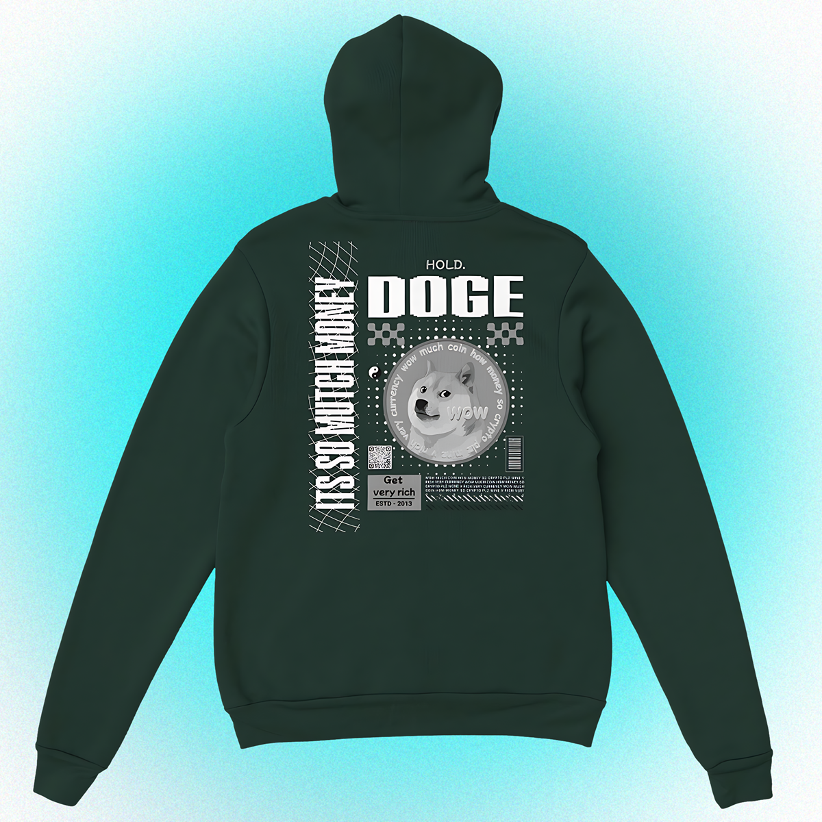 Hoodie "HOLD Doge" Unisex