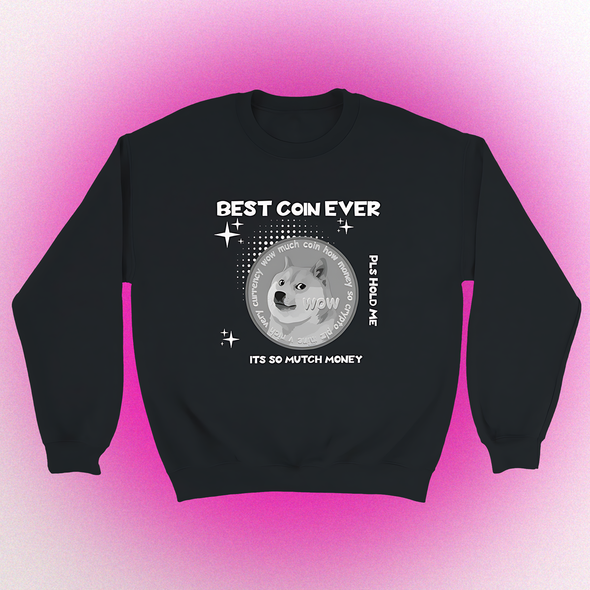Basic Pullover "BEST COIN EVER" Unisex