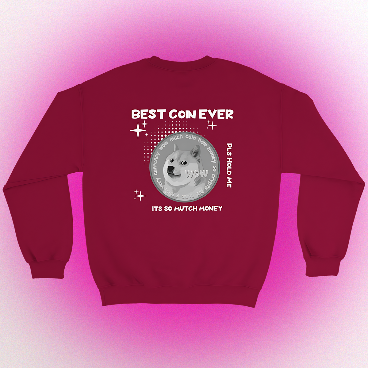 Basic Pullover "BEST COIN EVER" Unisex