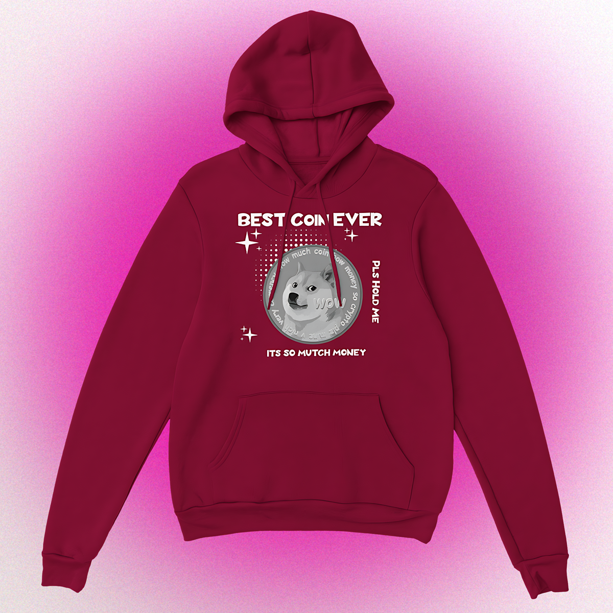 Hoodie "BEST COIN EVER" Unisex