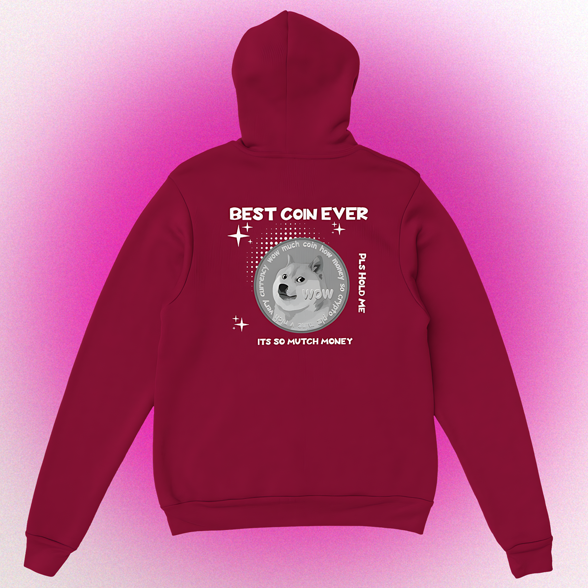 Hoodie "BEST COIN EVER" Unisex