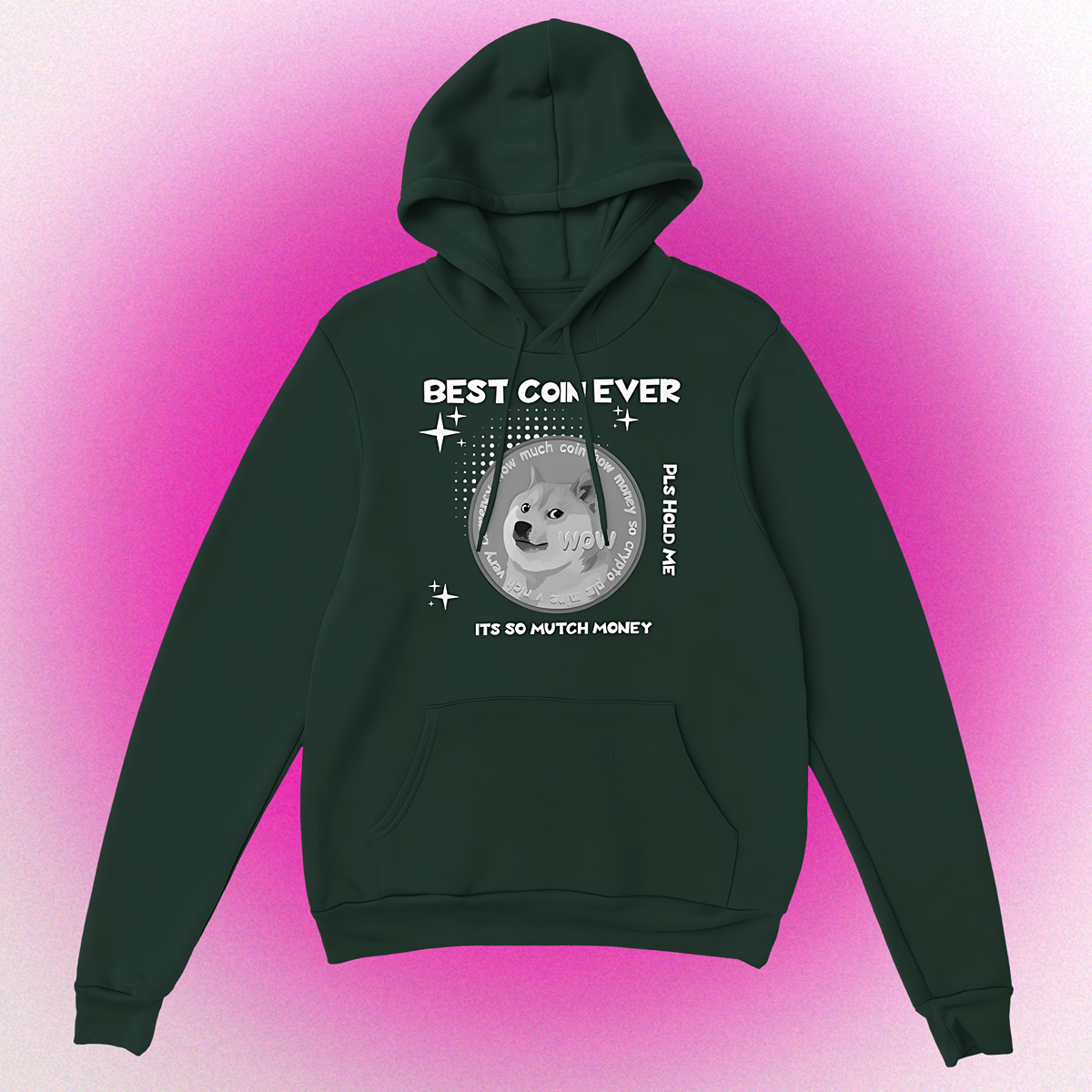 Hoodie "BEST COIN EVER" Unisex