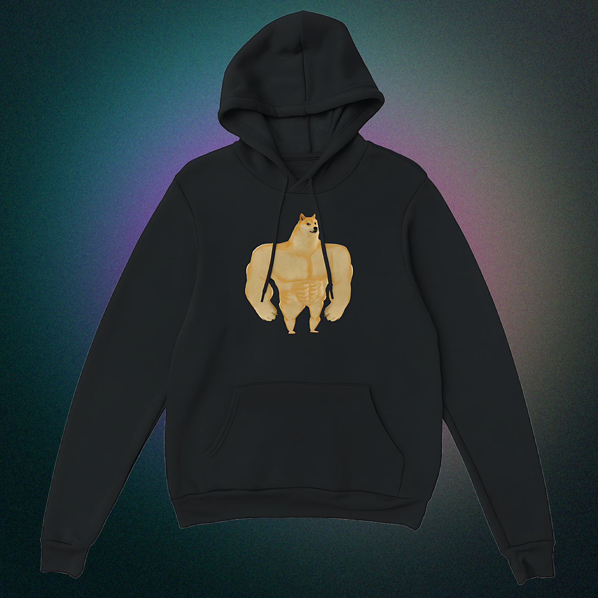 Hoodie "Buff Doge" Unisex