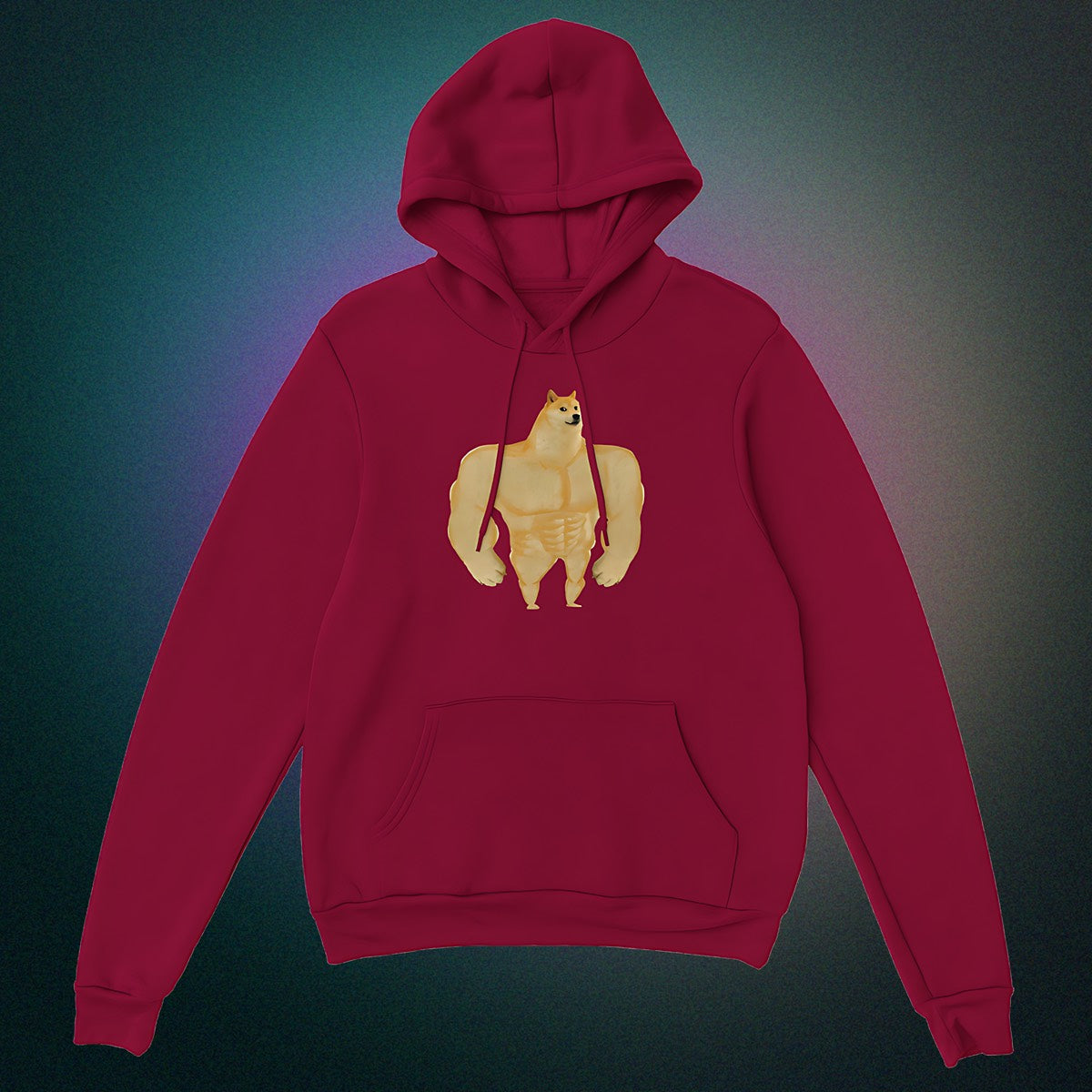 Hoodie "Buff Doge" Unisex