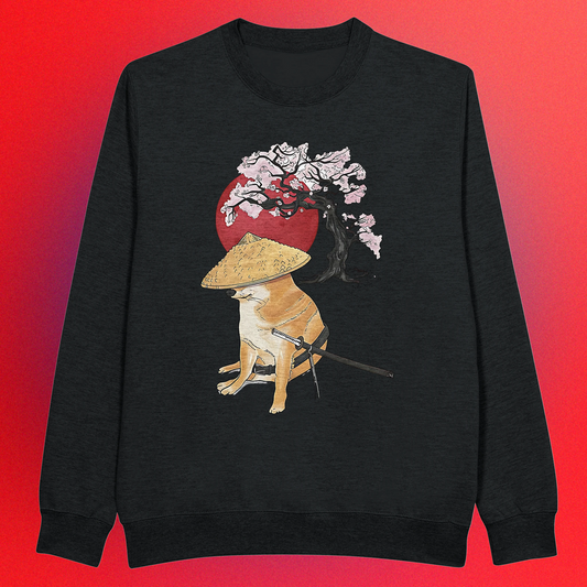 Premium sweater "Doge Samurai" unisex
