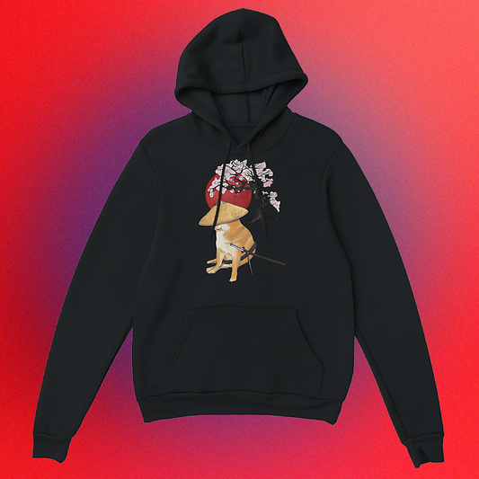 Hoodie "Doge Samurai" Unisex