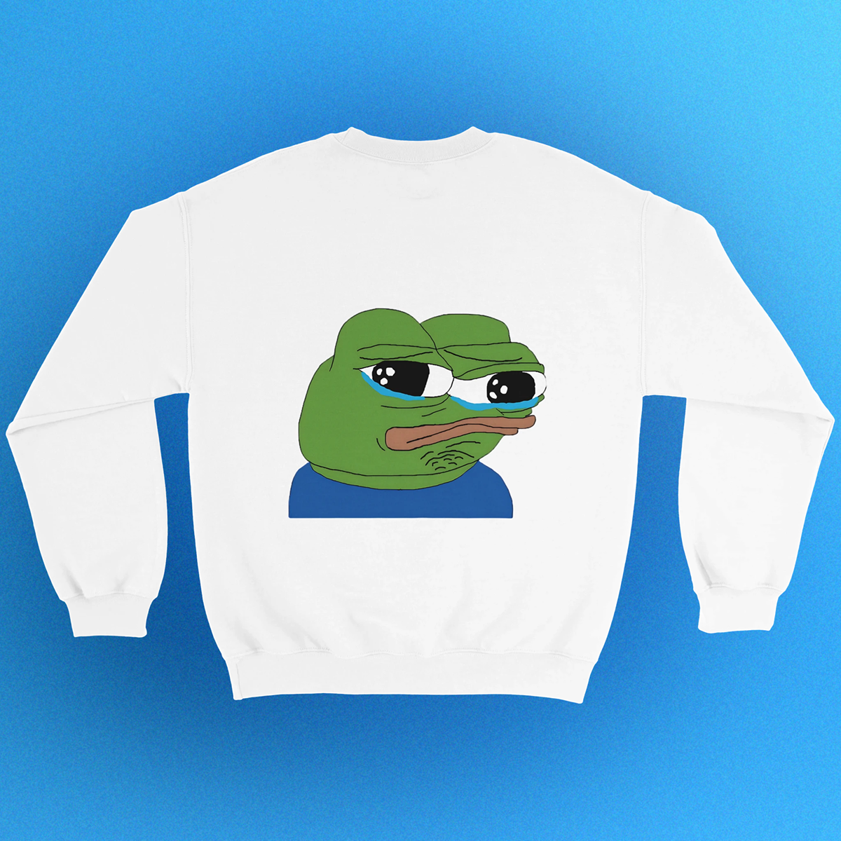 Basic sweater "Pepe Sad" unisex