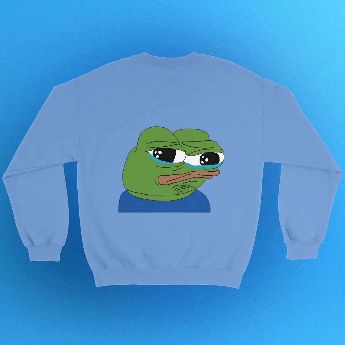 Basic sweater "Pepe Sad" unisex