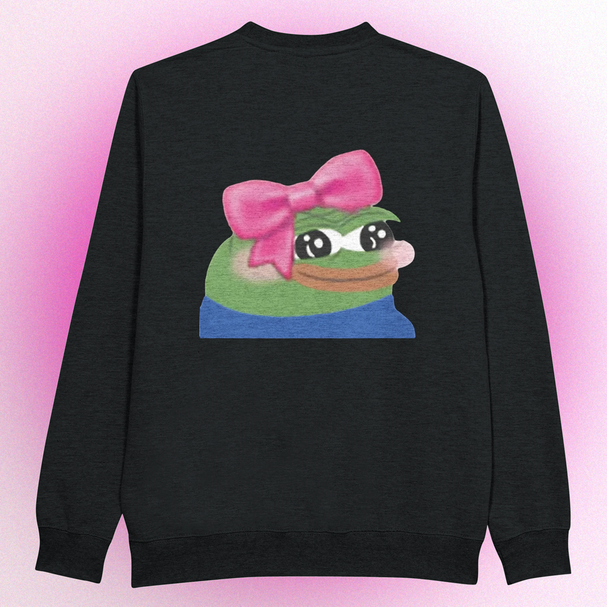 Premium sweater "Cute Pepe" unisex
