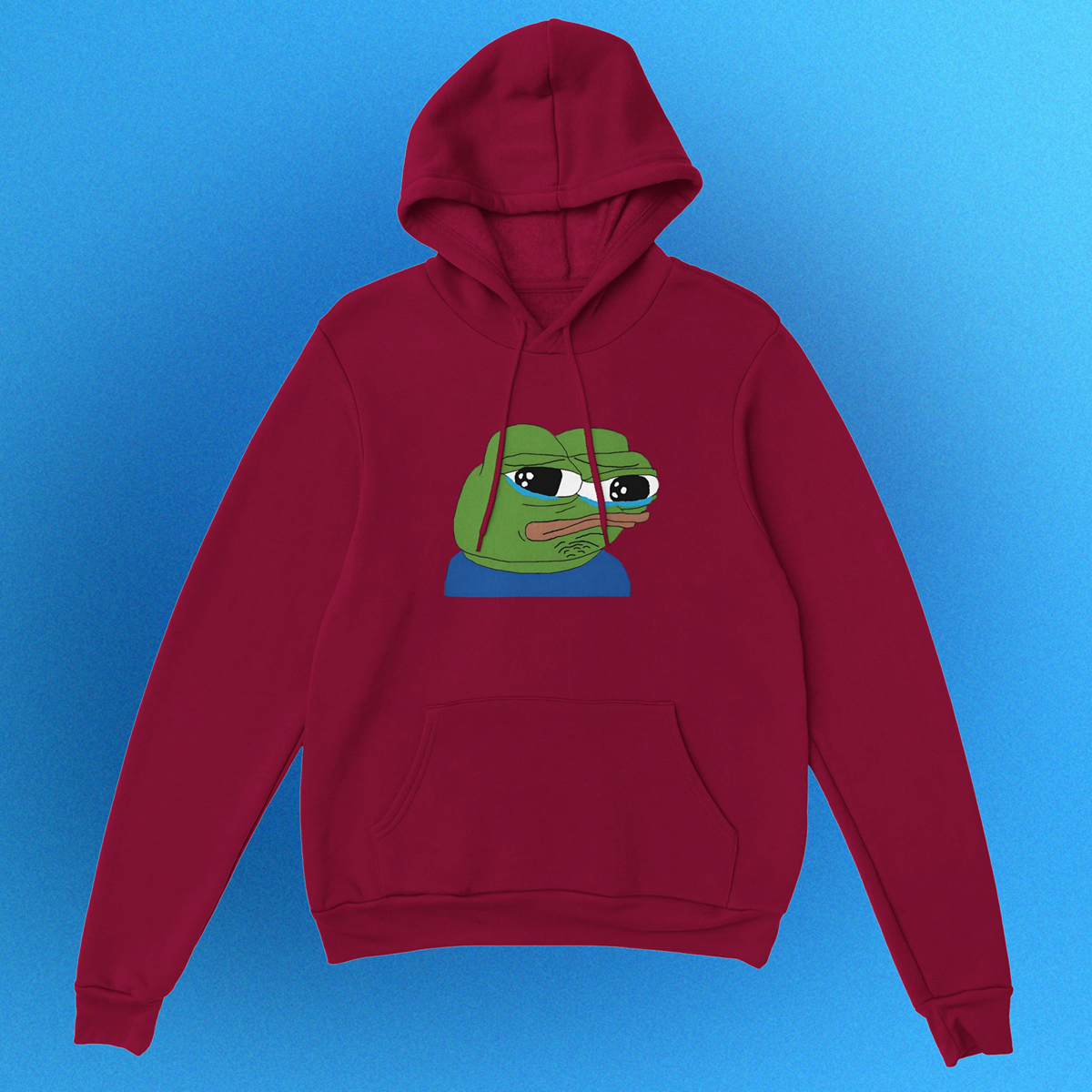 Hoodie "Pepe Sad" Unisex