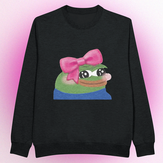 Premium sweater "Cute Pepe" unisex