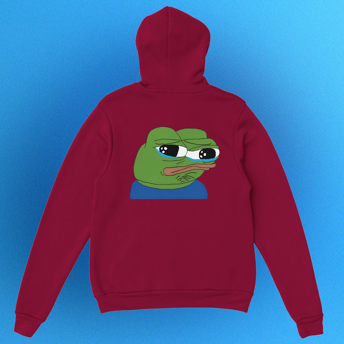 Hoodie "Pepe Sad" Unisex