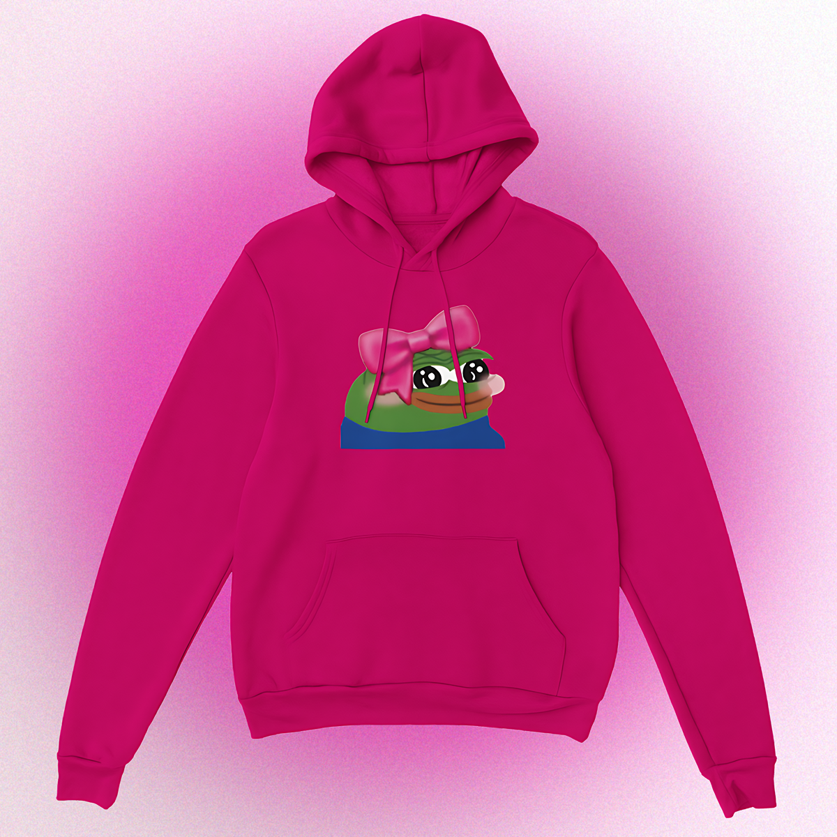 Hoodie "Cute Pepe" Unisex