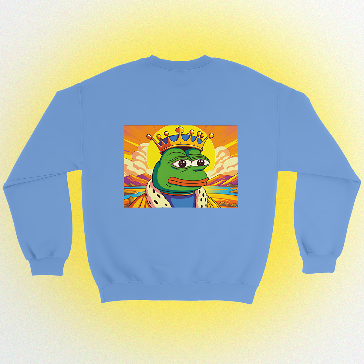 Basic sweater "Pepe King" unisex