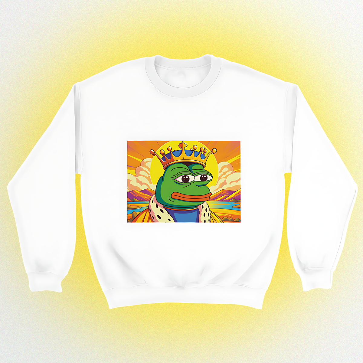 Basic sweater "Pepe King" unisex