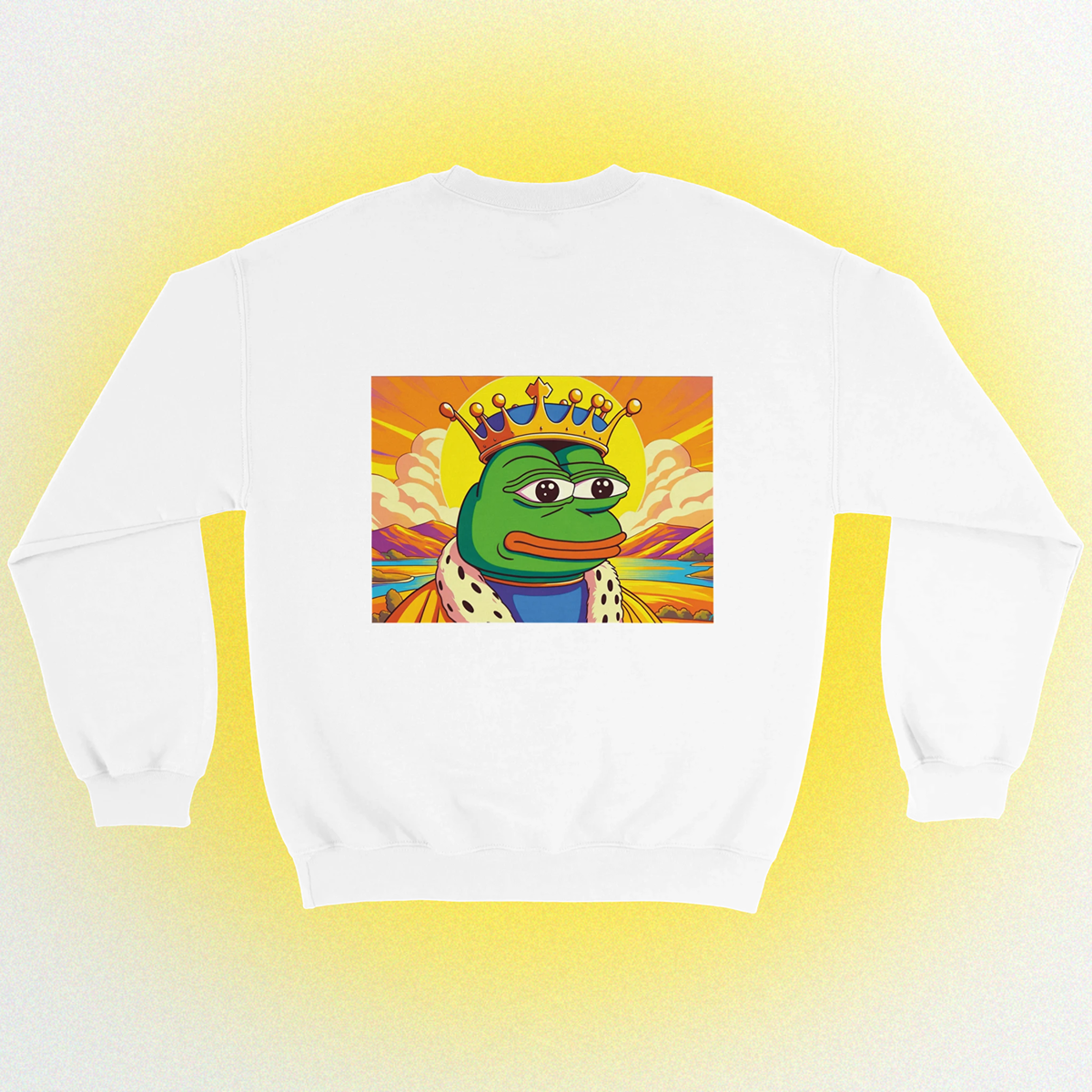 Basic sweater "Pepe King" unisex