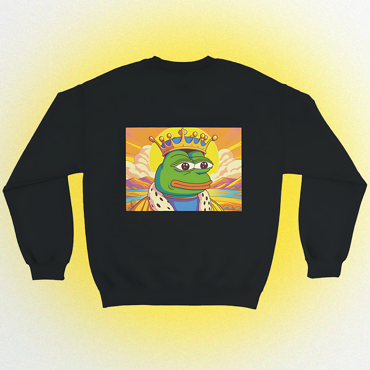 Basic sweater "Pepe King" unisex
