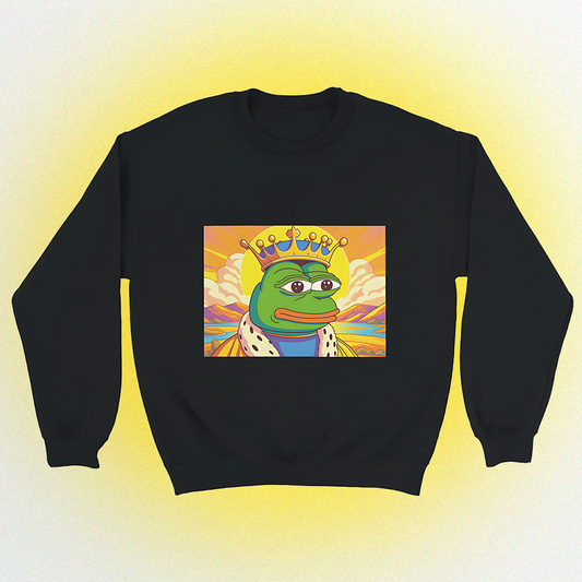 Basic sweater "Pepe King" unisex