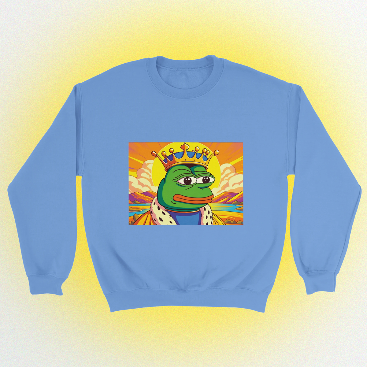 Basic sweater "Pepe King" unisex