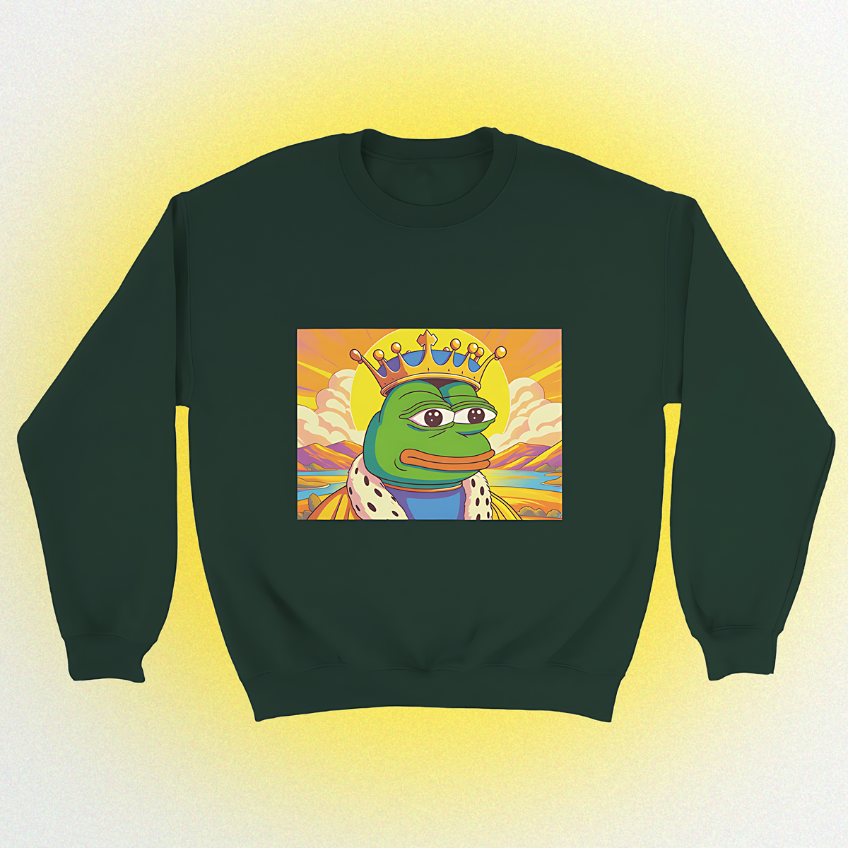 Basic sweater "Pepe King" unisex