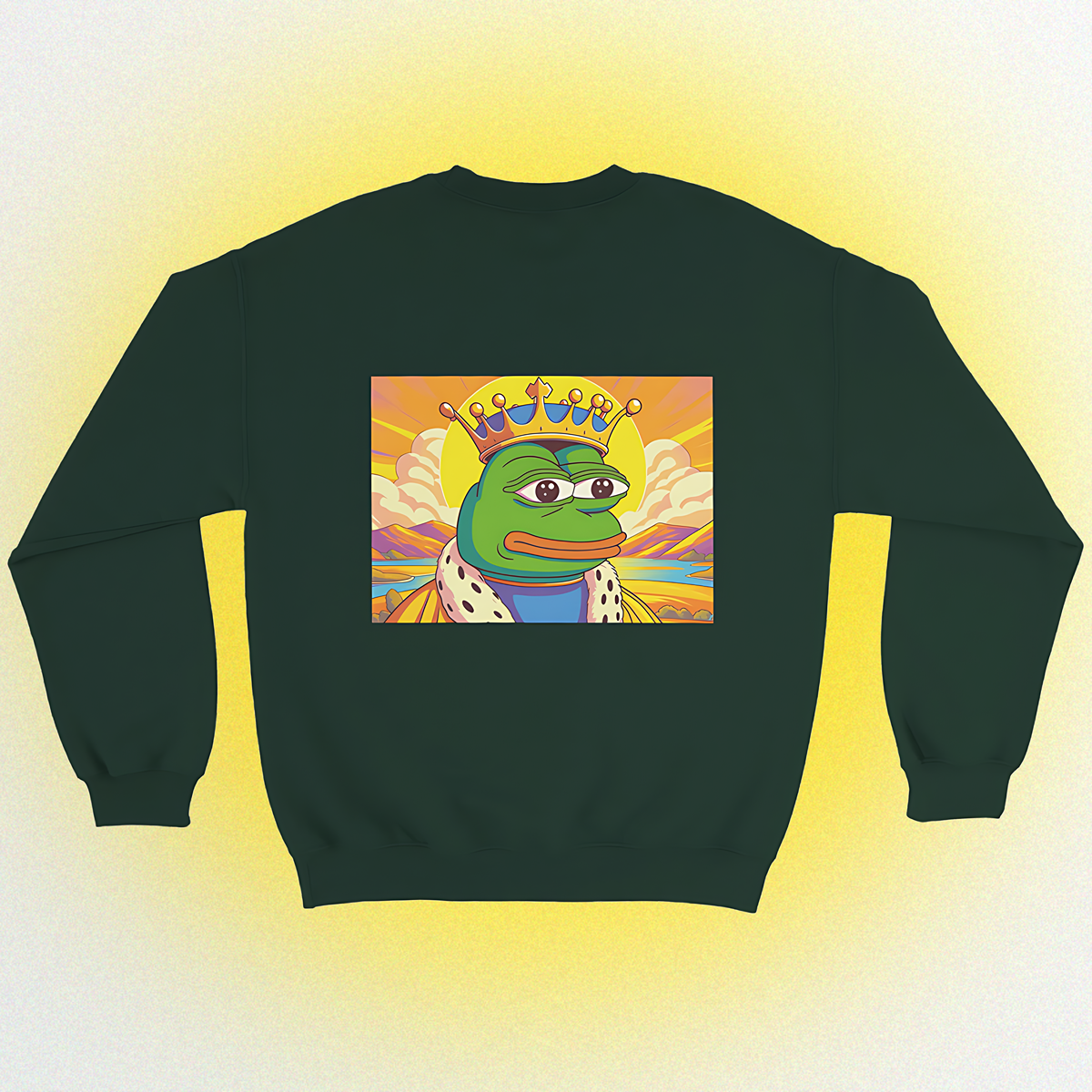 Basic sweater "Pepe King" unisex