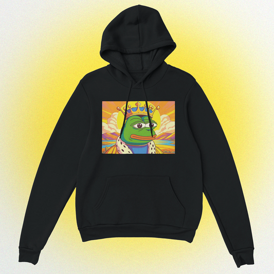 Hoodie "King Pepe" Unisex