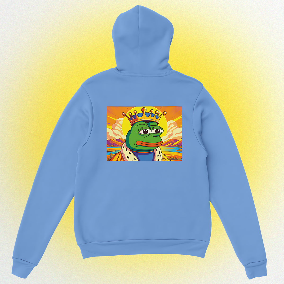 Hoodie "King Pepe" Unisex