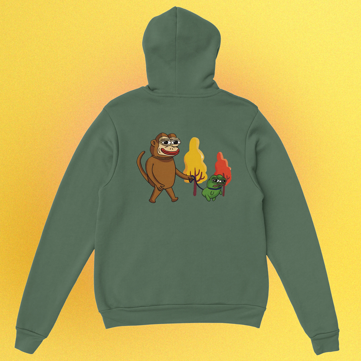 Hoodie "Ponkewifdog" Unisex