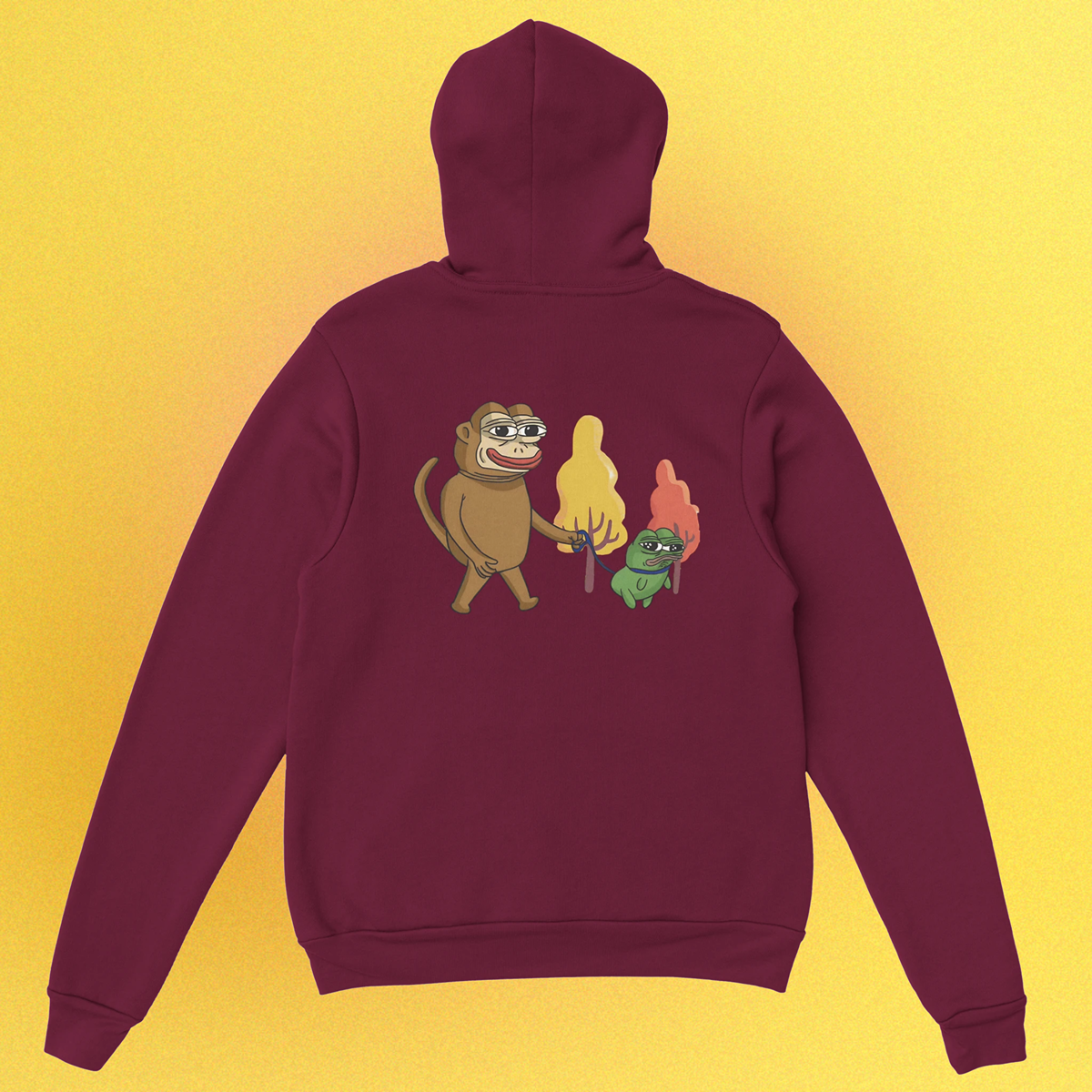 Hoodie "Ponkewifdog" Unisex