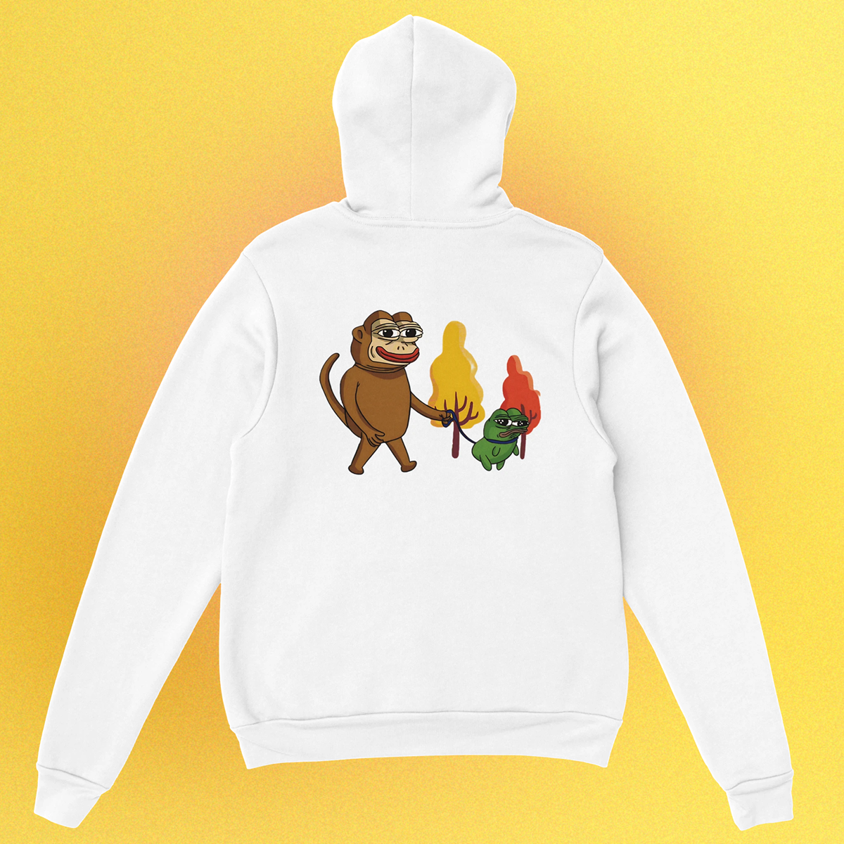 Hoodie "Ponkewifdog" Unisex