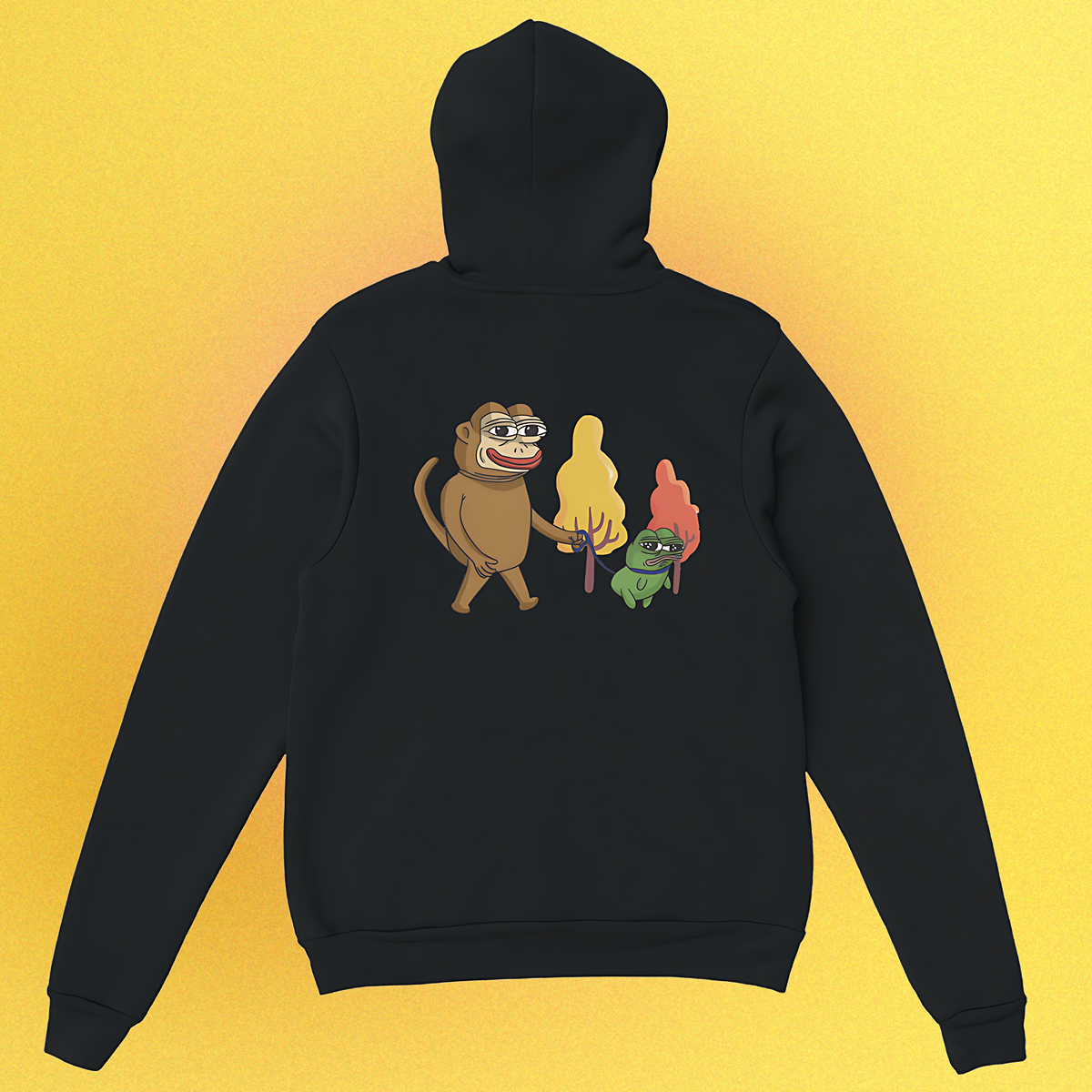 Hoodie "Ponkewifdog" Unisex