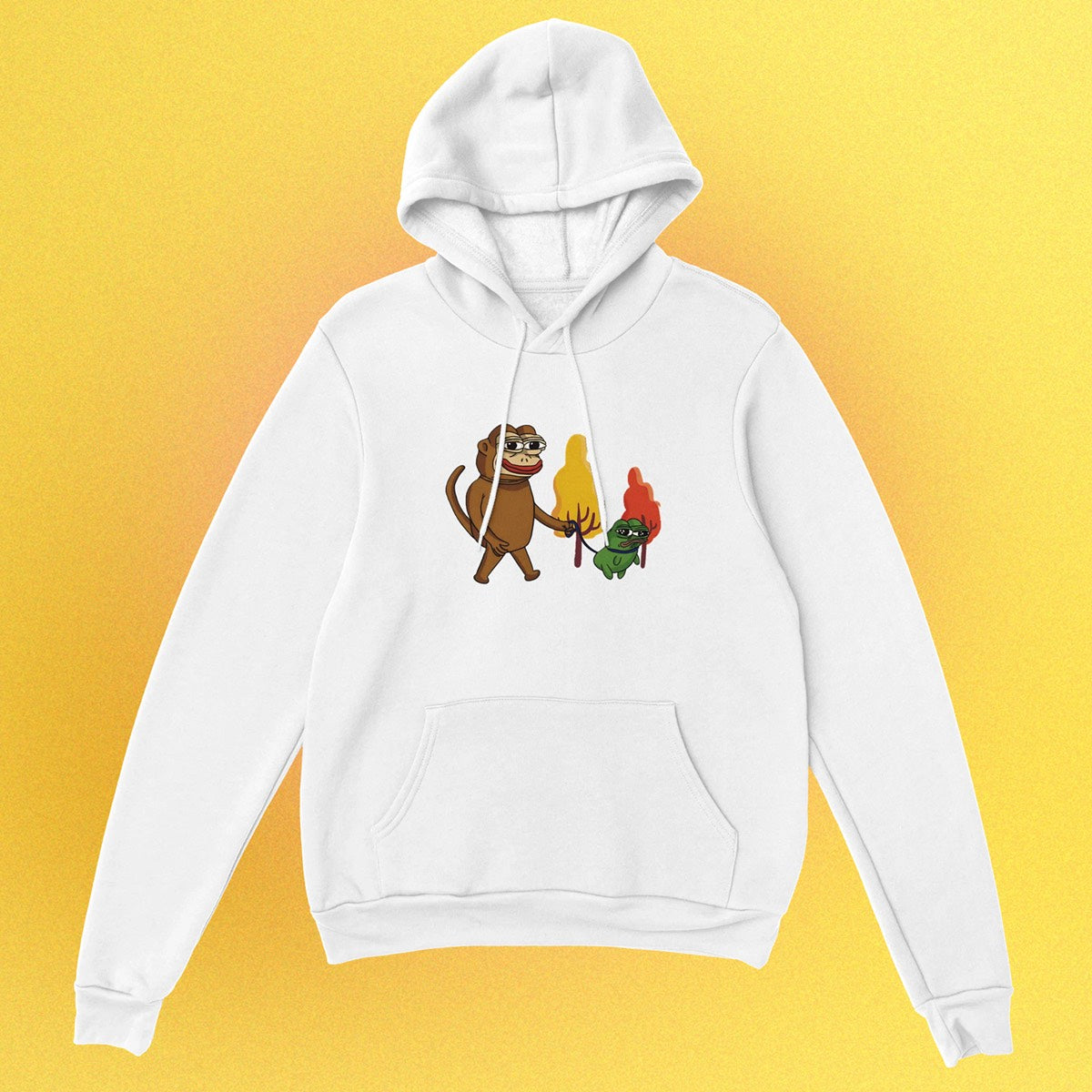 Hoodie "Ponkewifdog" Unisex