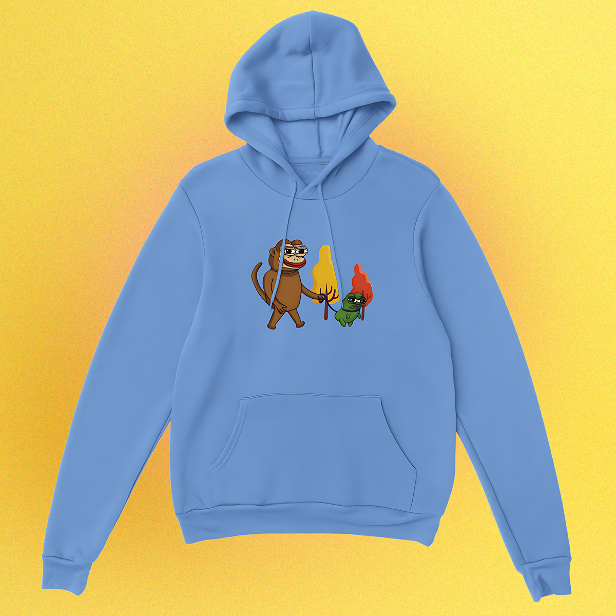 Hoodie "Ponkewifdog" Unisex