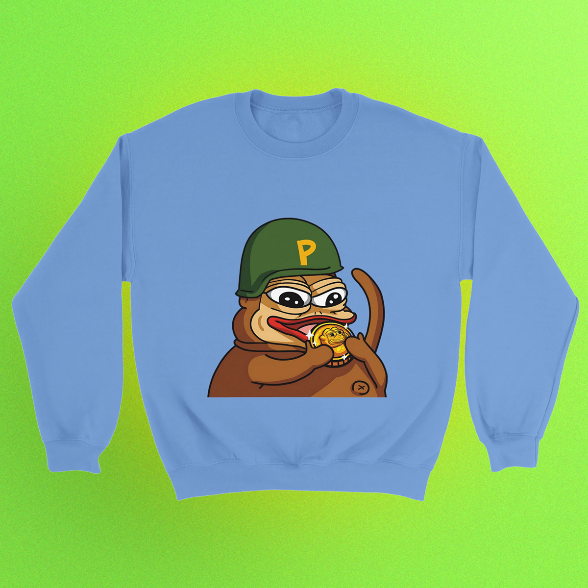 Basic Pullover "Ponke Helmet" Unisex
