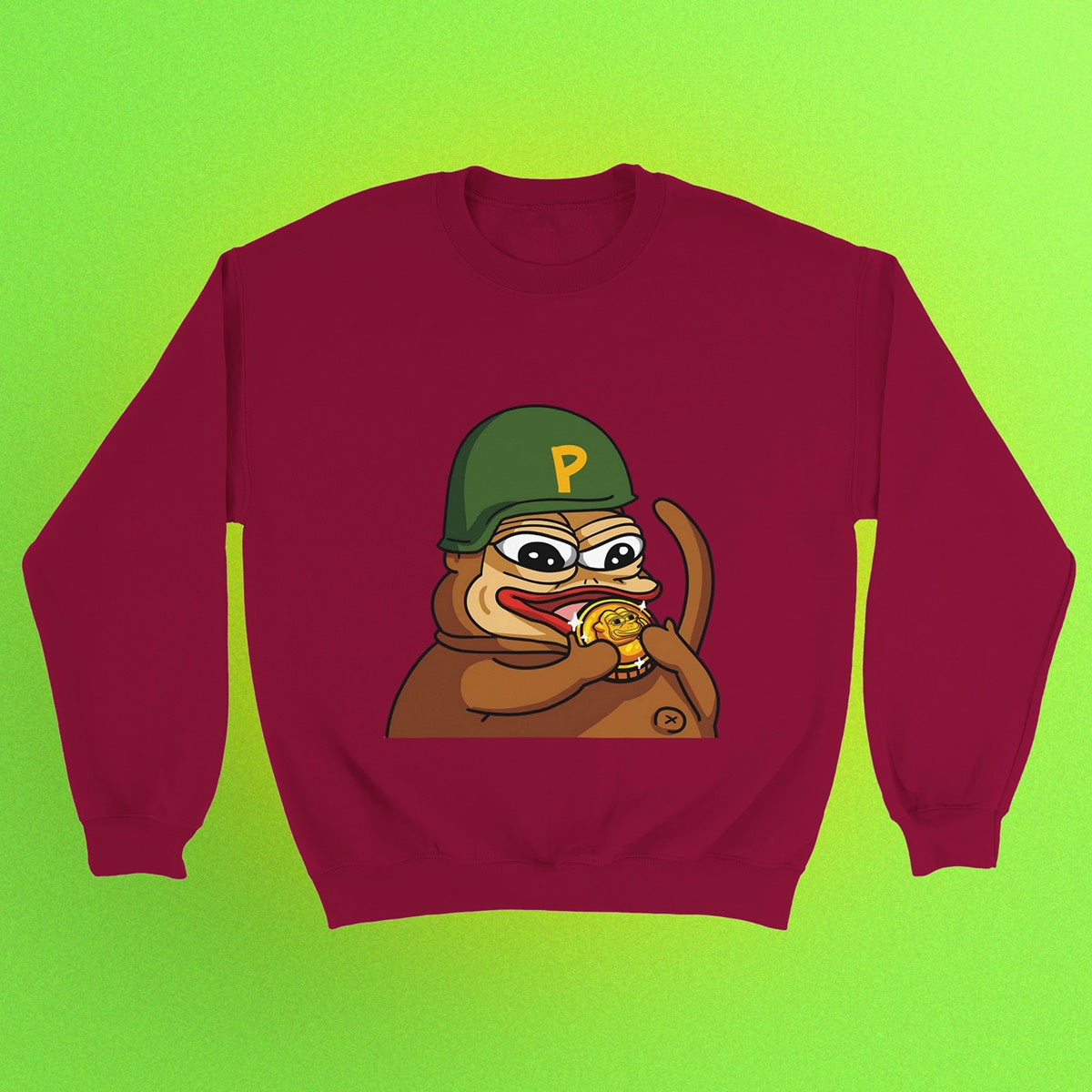 Basic Pullover "Ponke Helmet" Unisex