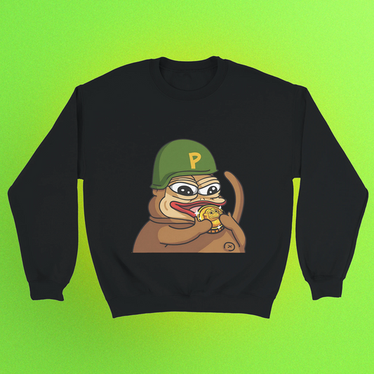 Basic sweater "Ponke Helmet" unisex