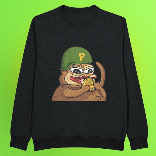 Premium sweater "Ponke Helmet" unisex