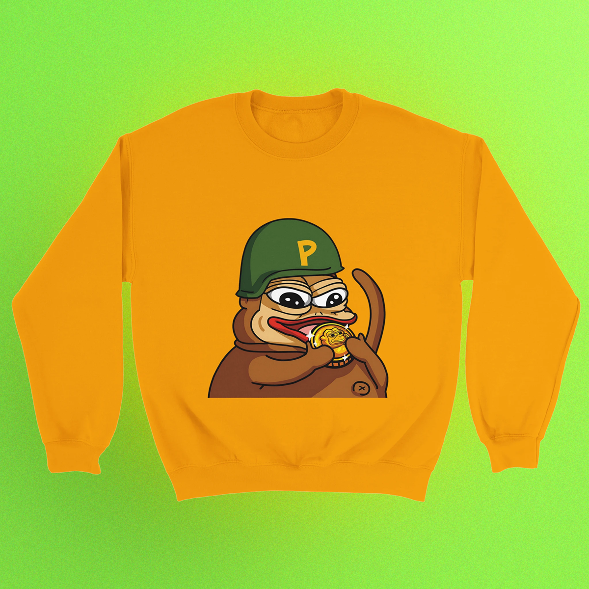 Basic Pullover "Ponke Helmet" Unisex