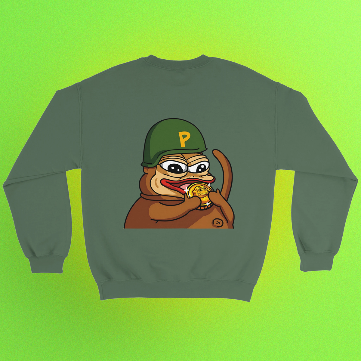 Basic Pullover "Ponke Helmet" Unisex