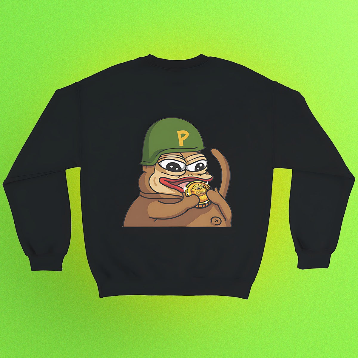 Basic Pullover "Ponke Helmet" Unisex
