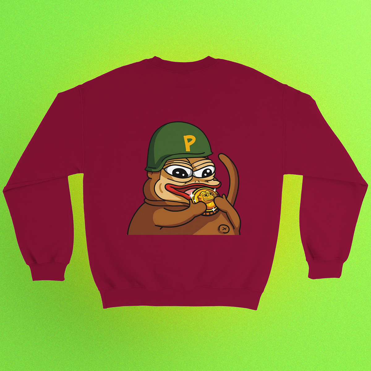 Basic Pullover "Ponke Helmet" Unisex