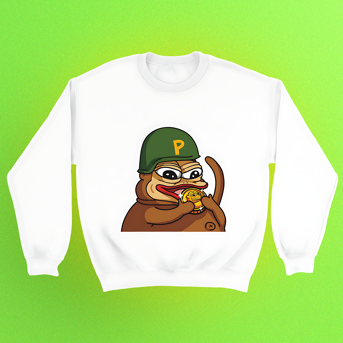 Basic Pullover "Ponke Helmet" Unisex