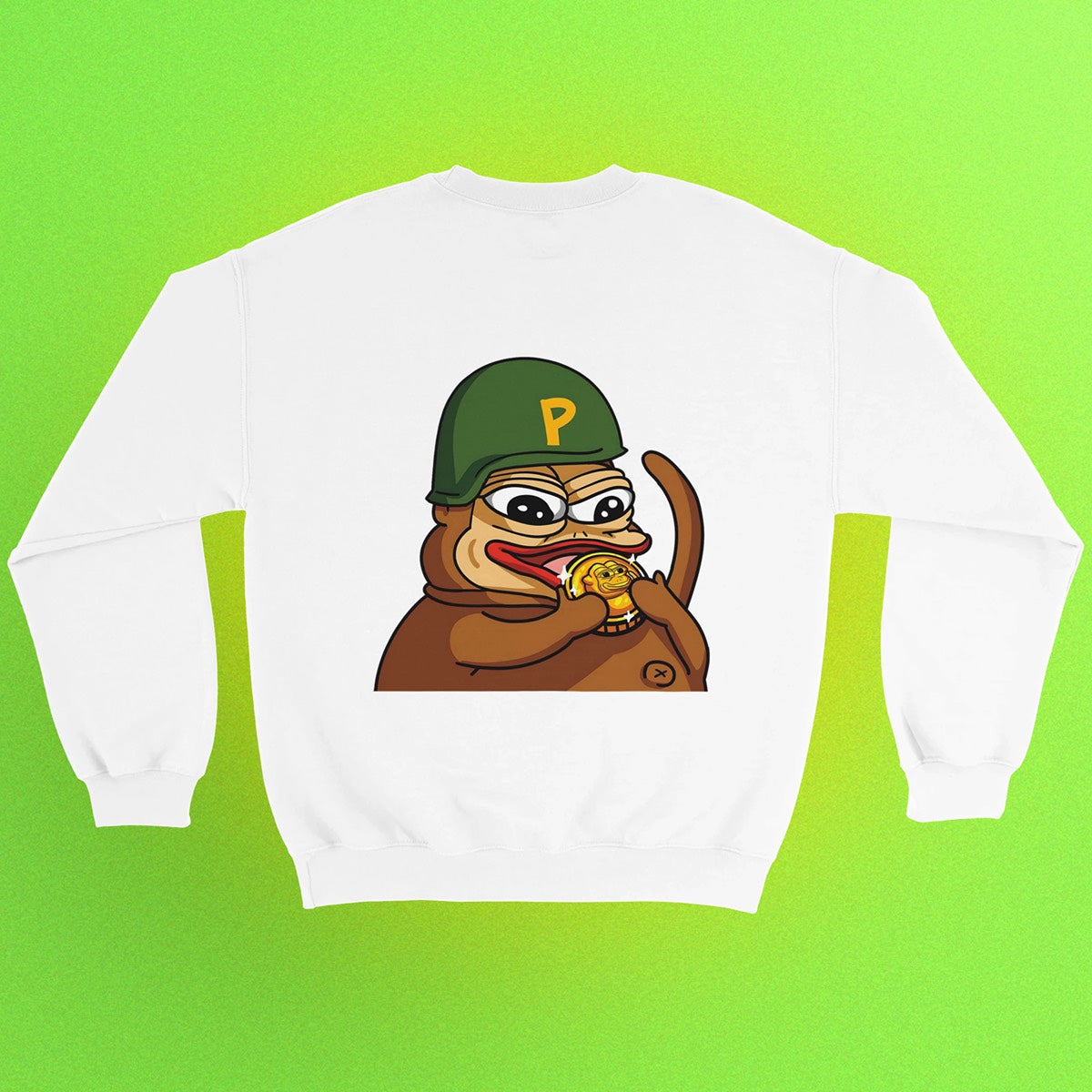Basic Pullover "Ponke Helmet" Unisex