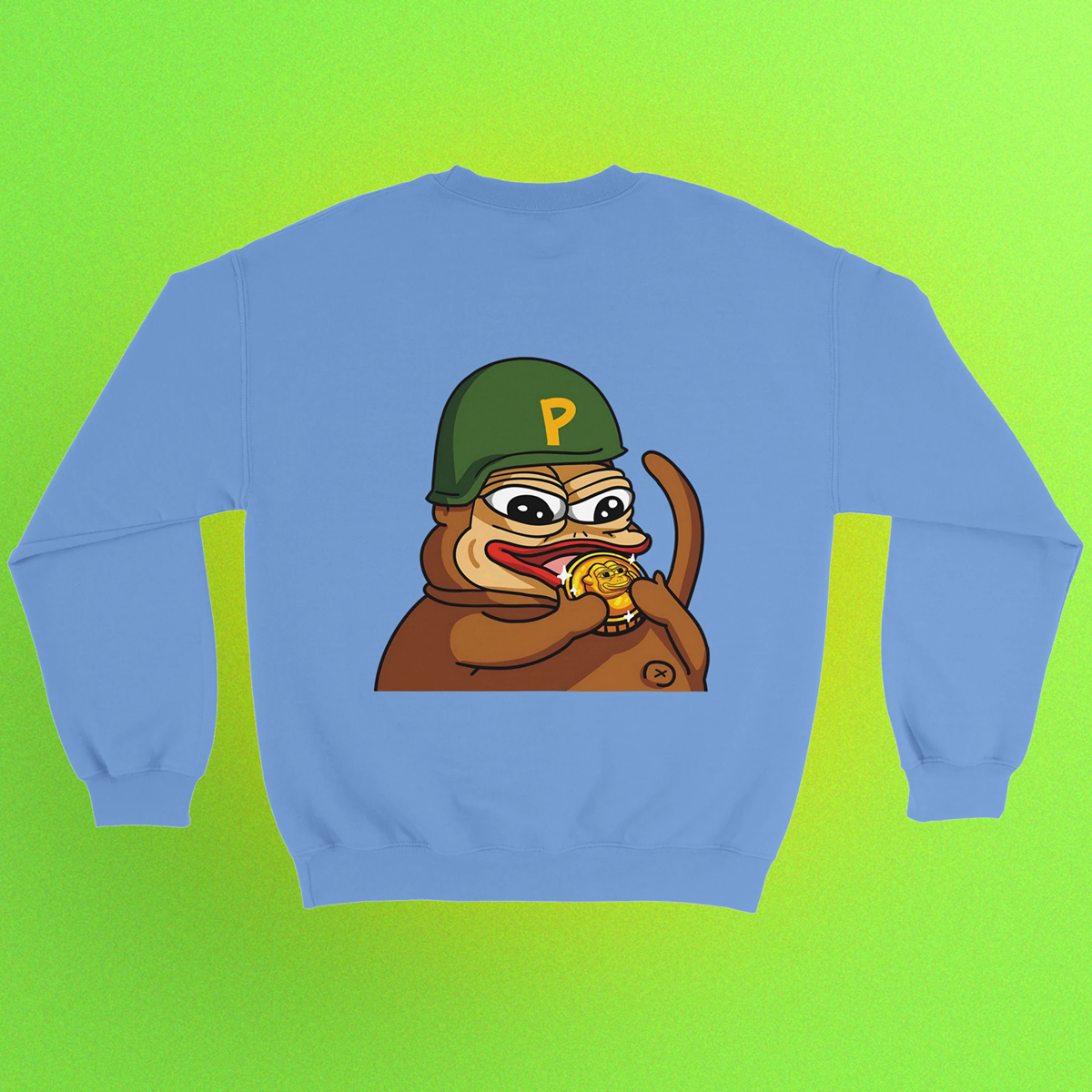 Basic Pullover "Ponke Helmet" Unisex