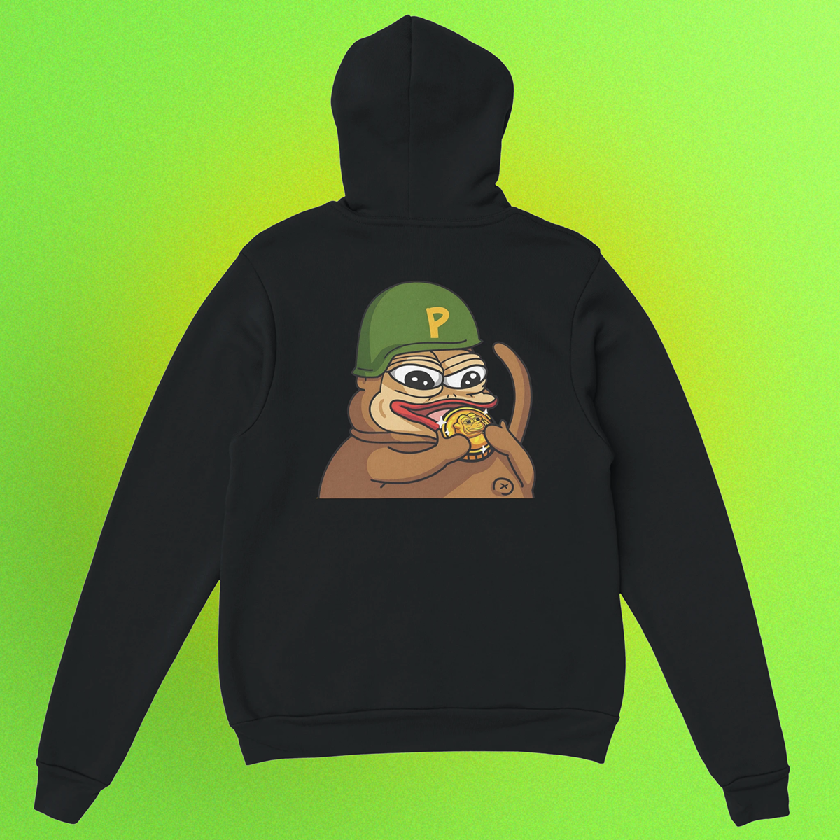 Hoodie "Ponke Helmet" Unisex
