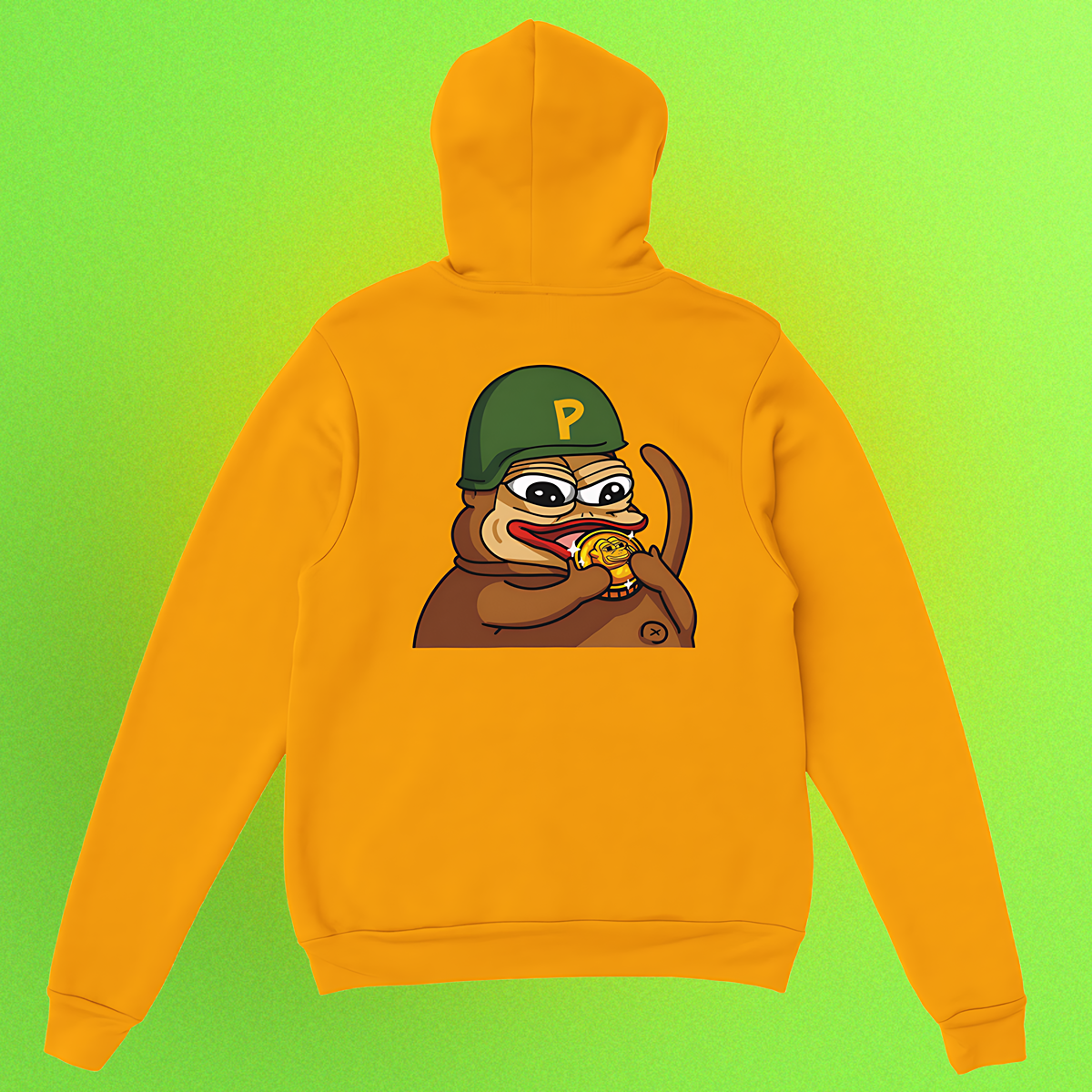 Hoodie "Ponke Helmet" Unisex