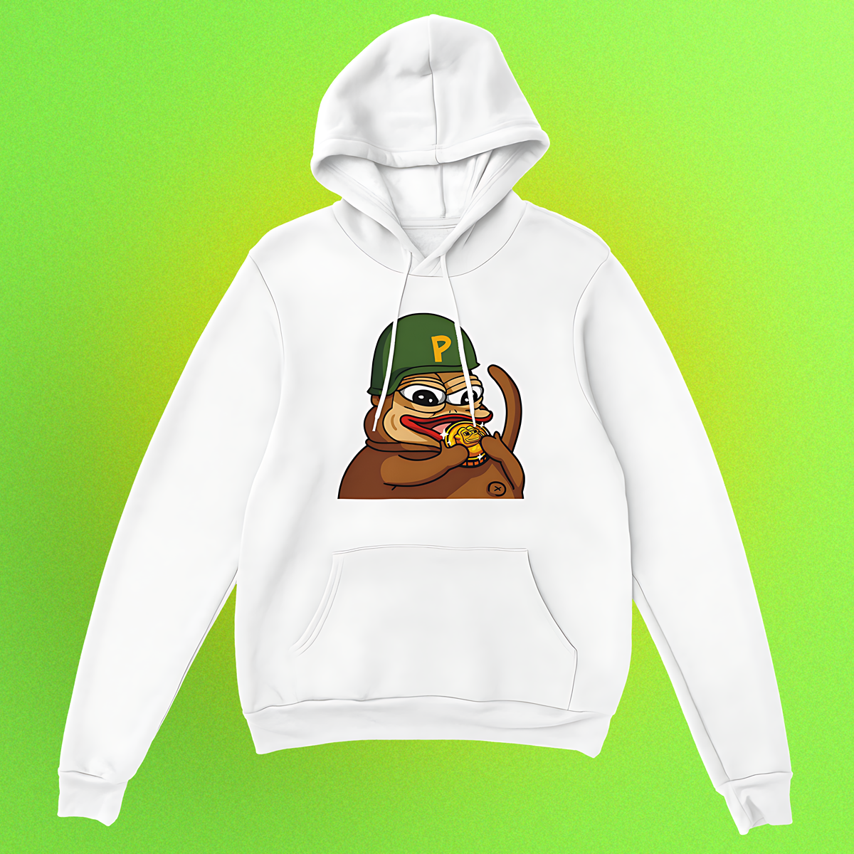 Hoodie "Ponke Helmet" Unisex