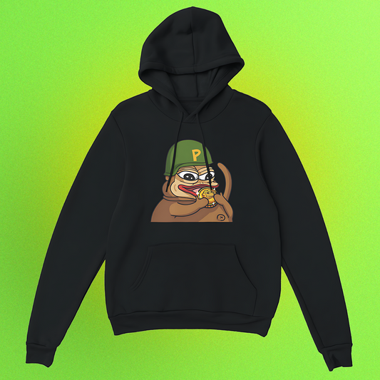 Hoodie "Ponke Helmet" Unisex