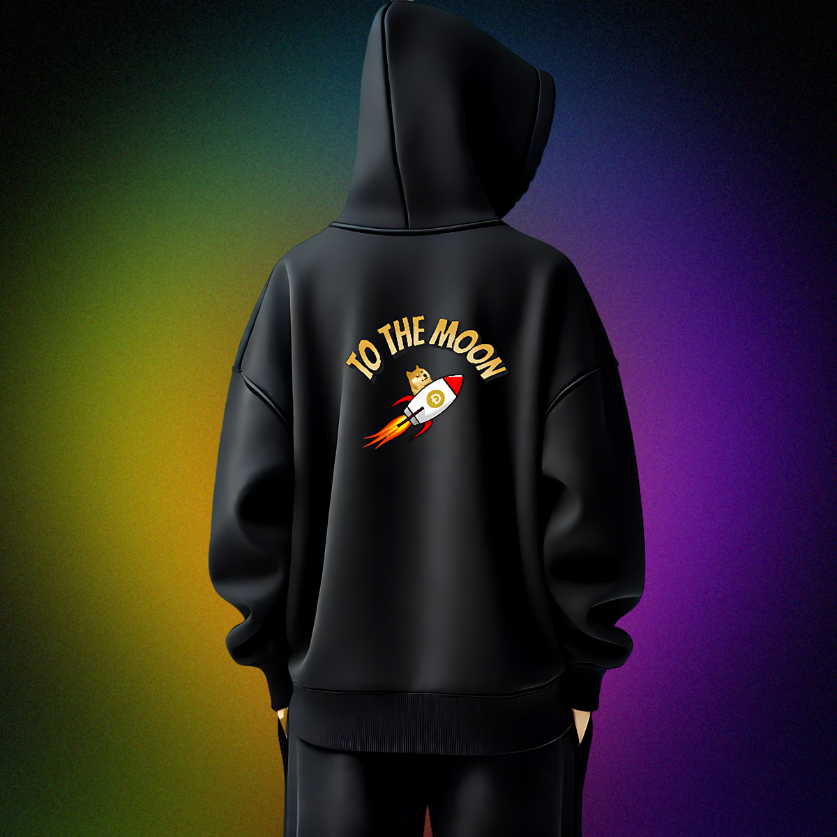 Hoodie "To the Moon" V1